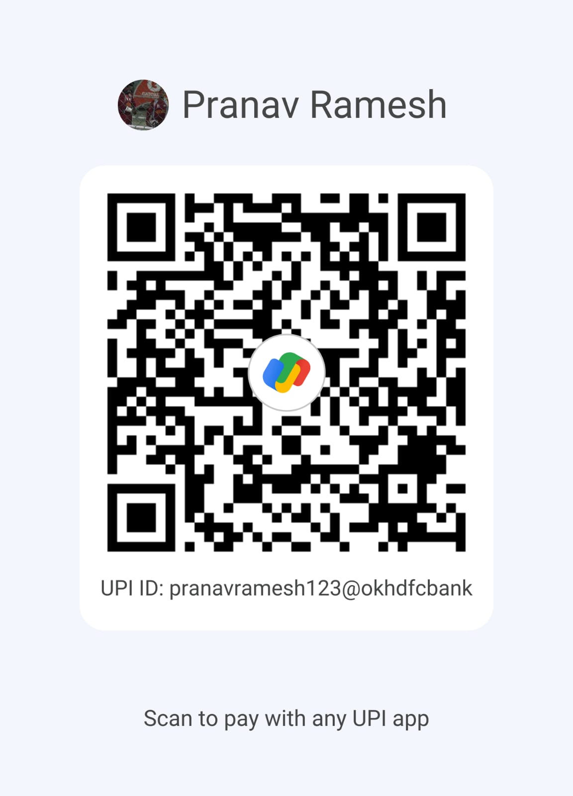 Payment QR Code